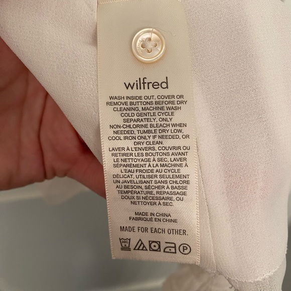 Feminine off-white blouse - Picture 5 of 7